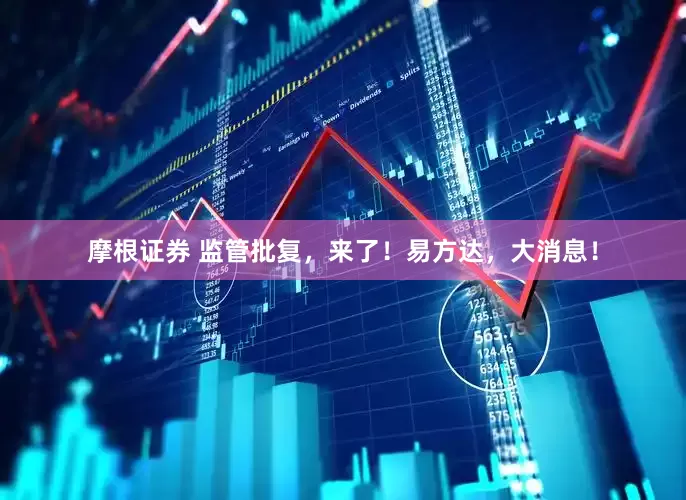 摩根证券 监管批复，来了！易方达，大消息！